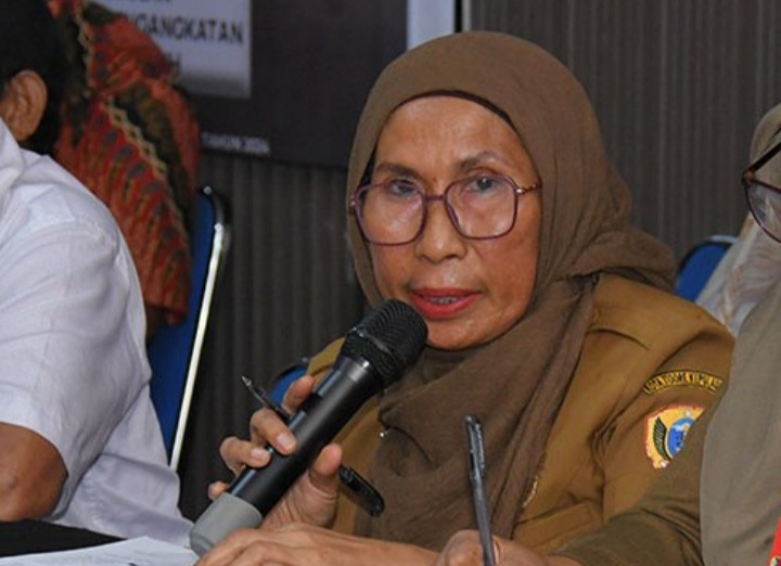 Kepala Dinas Perindagkop dan UKM Kota Tidore, Hj. Selvia M.Nur